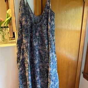 LOFT Multicolor Paisley Dress